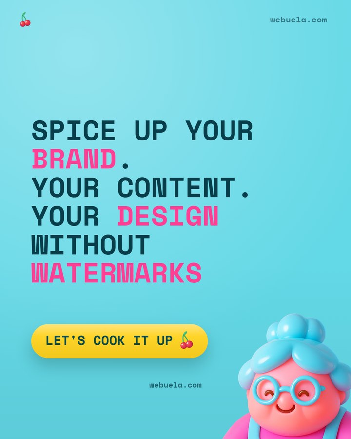 Spice up your brand — sample carousel slide made with the generator, no watermark